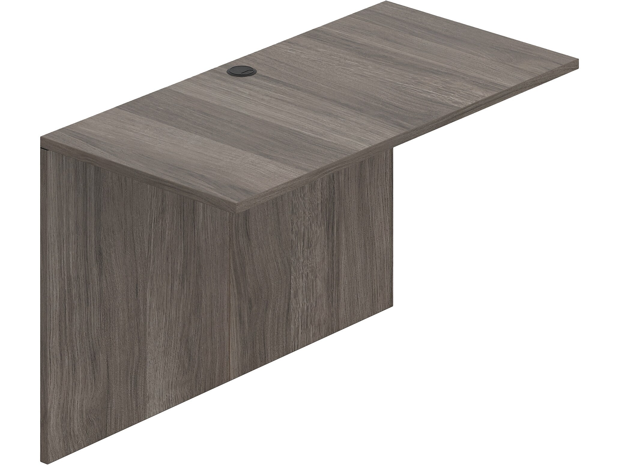 Offices To Go Superior 48" Flush Bridge Desk, Artisan Gray (TDSL4824FBAGL)