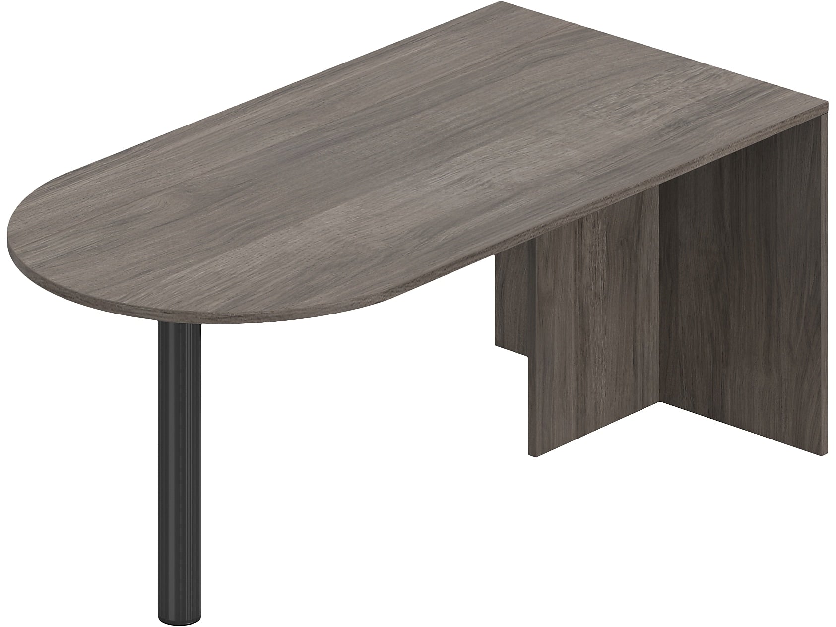 Offices To Go Superior 71" Full End Panel Desk, Artisan Gray (TDSL7136DI-AGL)