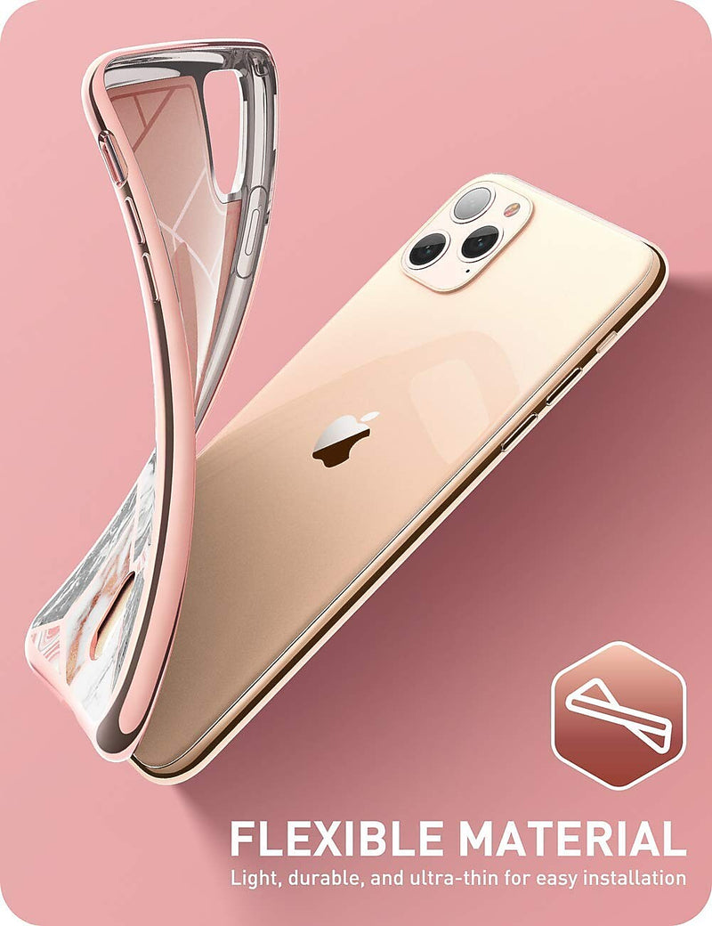 i-Blason Cosmo Wallet Marble Credit Card Case for iPhone 11 Pro Max (11MAX-COSCD-MAR)