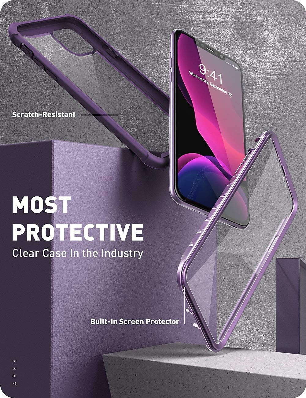 i-Blason Ares Purple Case for iPhone 11 (IP116.1-ARES-PU)