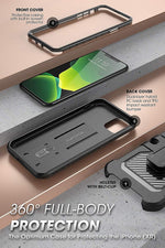 SUPCASE Unicorn Beetle Pro Black Rugged Case for iPhone 11 (S-IP1161-UBP-BK)