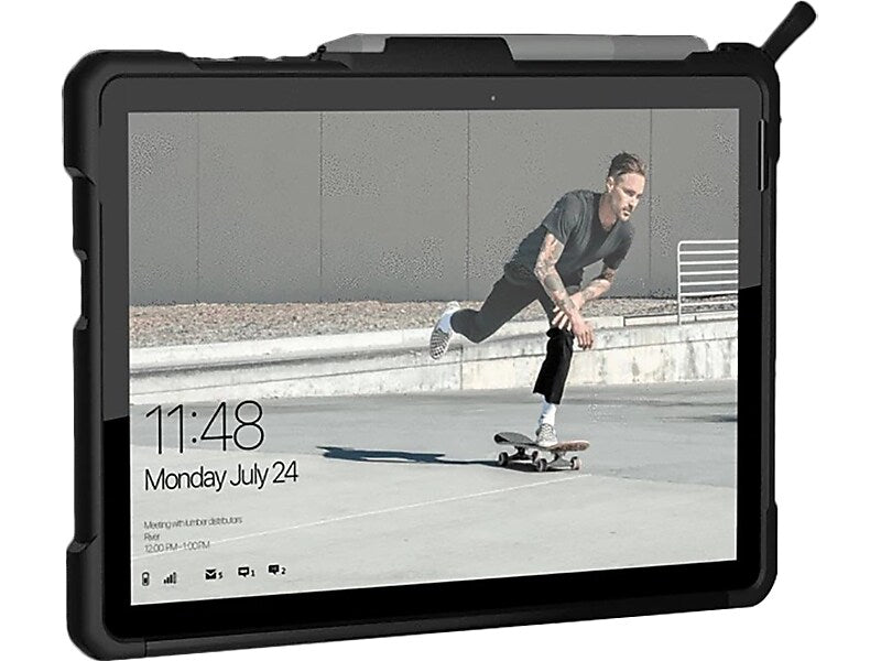 Urban Armor Gear Metropolis Rugged Case for Microsoft Surface Go, Black/Gray (321076114040)