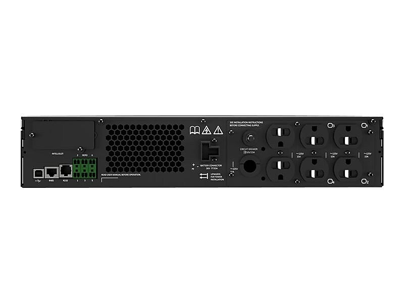 Liebert GXT5 1000 VA UPS, 6 Outlets, Black (GXT5-1000LVRT2UXL)