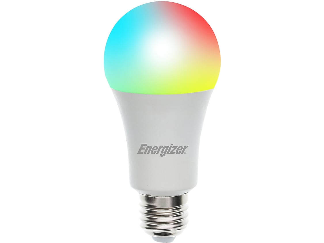 Energizer Connect Smart LED Bulb, Multi-White and Multi-Color, A19 (EAC2-1003-RGB)