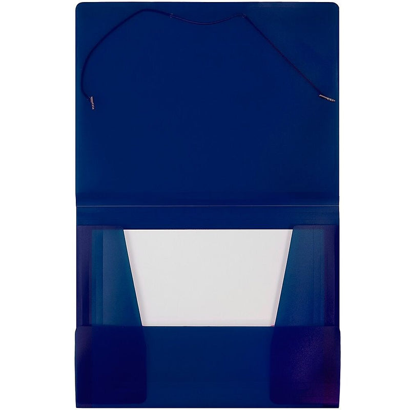 JAM Paper® Plastic Index Card Case, 8 3/8 x 5 3/4 x 1 3/8, Smoke Grey, Sold Individually (374032791)