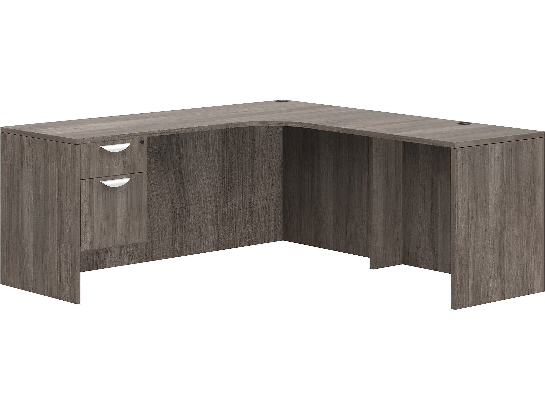 Offices To Go Superior 71" Corner Desk, Artisan Gray (TDOTG13-AGL)