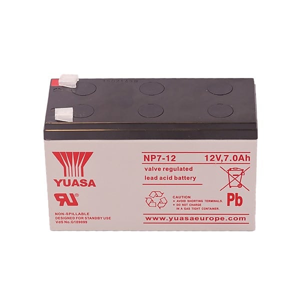 MotorScrubber Replacement 12V Battery (MS12V7A)