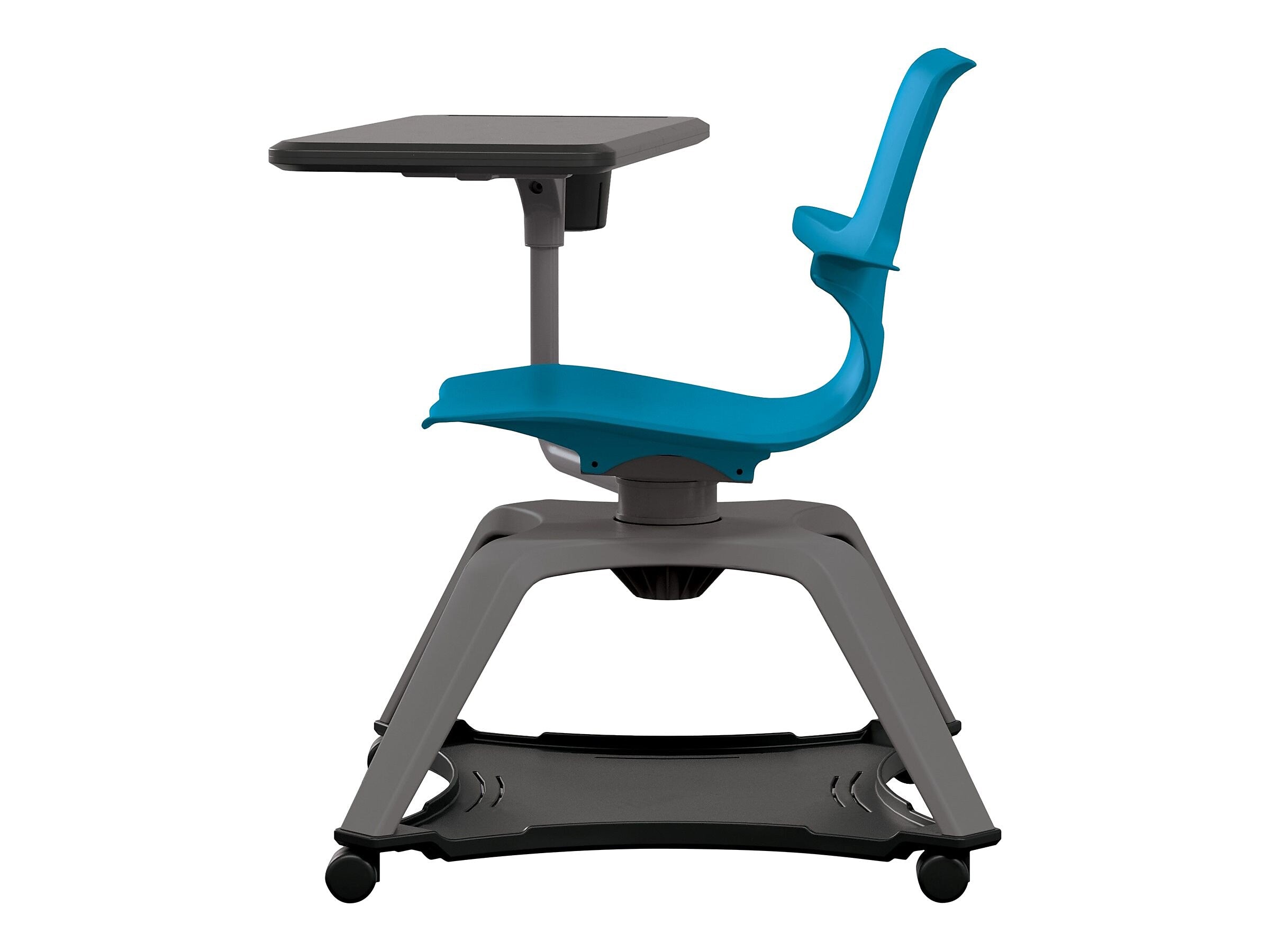 MooreCo Hierarchy Enroll Polypropylene School Chair, Blue (54325-Blue-WA-TC-SC)
