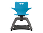 MooreCo Hierarchy Enroll Polypropylene School Chair, Blue (54325-Blue-WA-NN-SC)