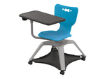 MooreCo Hierarchy Enroll Polypropylene School Chair, Blue (54325-Blue-NA-TC-SC)