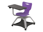 MooreCo Hierarchy Enroll Polypropylene School Chair, Purple (54325-Purple-NA-TC-SC)