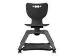 MooreCo Hierarchy Enroll Polypropylene School Chair, Black (54325-Black-NA-NN-SC)