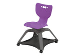 MooreCo Hierarchy Enroll Polypropylene School Chair, Purple (54325-Purple-NA-NN-SC)