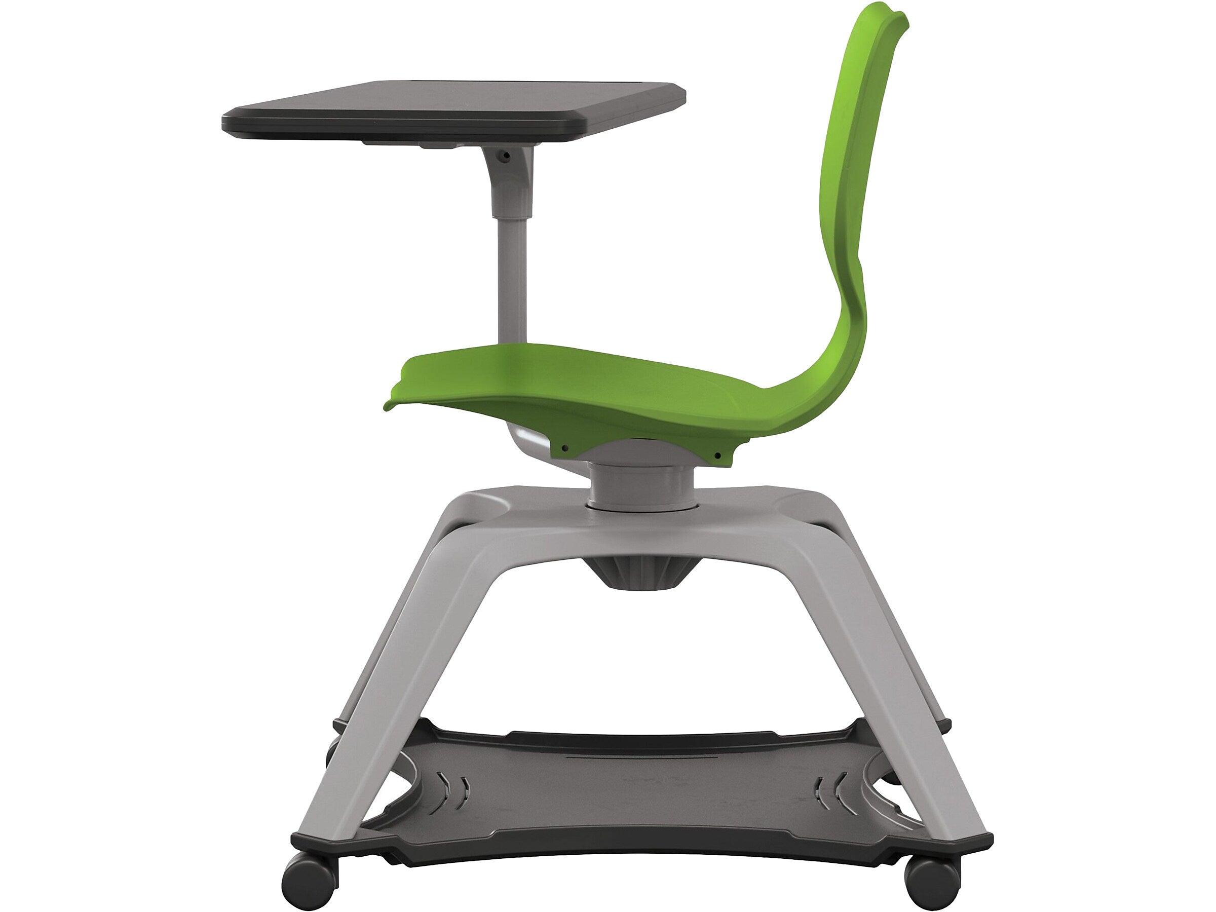 MooreCo Hierarchy Enroll Polypropylene School Chair, Green (54325-Green-NA-TN-SC)