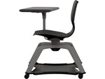 MooreCo Hierarchy Enroll Polypropylene School Chair, Black (54325-Black-NA-TN-SC)