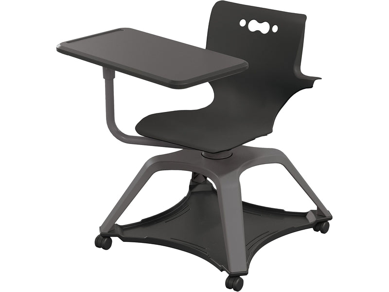 MooreCo Hierarchy Enroll Polypropylene School Chair, Black (54325-Black-WA-TN-SC)