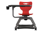 MooreCo Hierarchy Enroll Polypropylene School Chair, Red (54325-Red-NA-TC-SC)