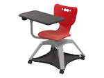 MooreCo Hierarchy Enroll Polypropylene School Chair, Red (54325-Red-NA-TC-SC)