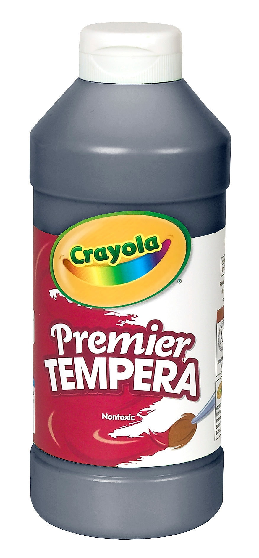 Crayola Premier Tempera Paint, Black, 16 oz. (54-1216-051)