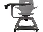 MooreCo Hierarchy Enroll Polypropylene School Chair, Cool Gray (54325-Gray-WA-TC-SC)