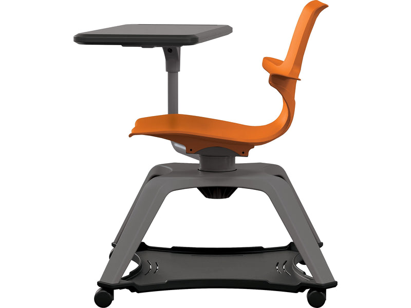 MooreCo Hierarchy Enroll Polypropylene School Chair, Orange (54325-Orange-WA-TN-SC)