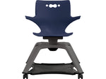 MooreCo Hierarchy Enroll Polypropylene School Chair, Navy (54325-Navy-WA-NN-SC)