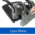 Swingline Extra High Capacity 3-Hole Punch, 300 Sheet Capacity, Black/Gray (A7074194)