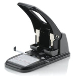 Swingline High Capacity 2-Hole Punch, 100 Sheet Capacity, Black/Gray (A7074190)