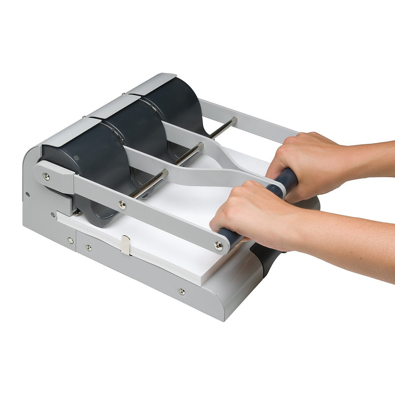 Swingline High Capacity Desktop Adjustable Hole Punch, 160 Sheet Capacity, Gray (74650)