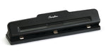 Swingline Light Duty Desktop Adjustable Hole Punch, 10 Sheet Capacity, Black (74015)