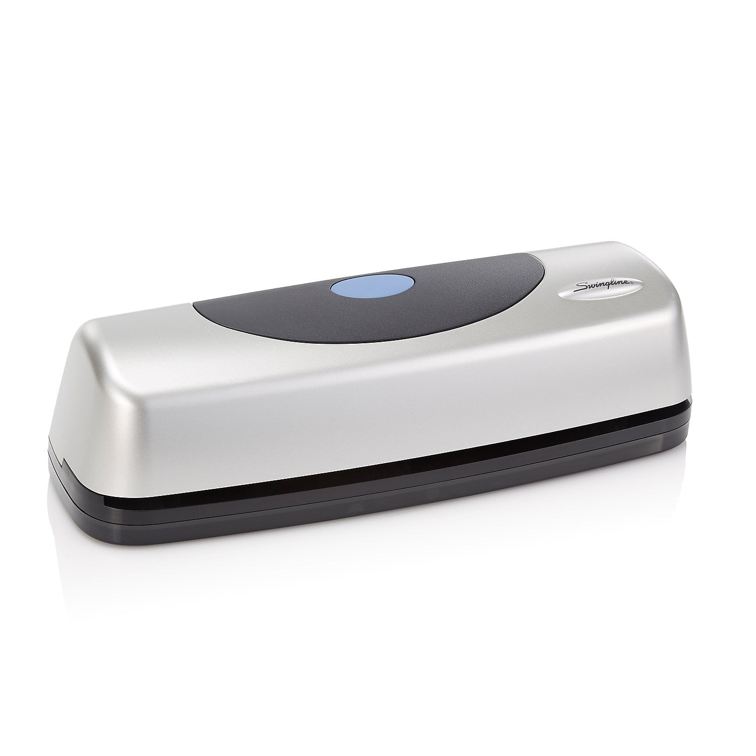 Swingline Electric Portable Electric Desktop 3-Hole Punch, 15 Sheet Capacity, Silver/Black (A7074515)