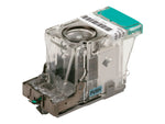 HP J8J96A Staple Cartridge Refill, Transparent/Turquoise