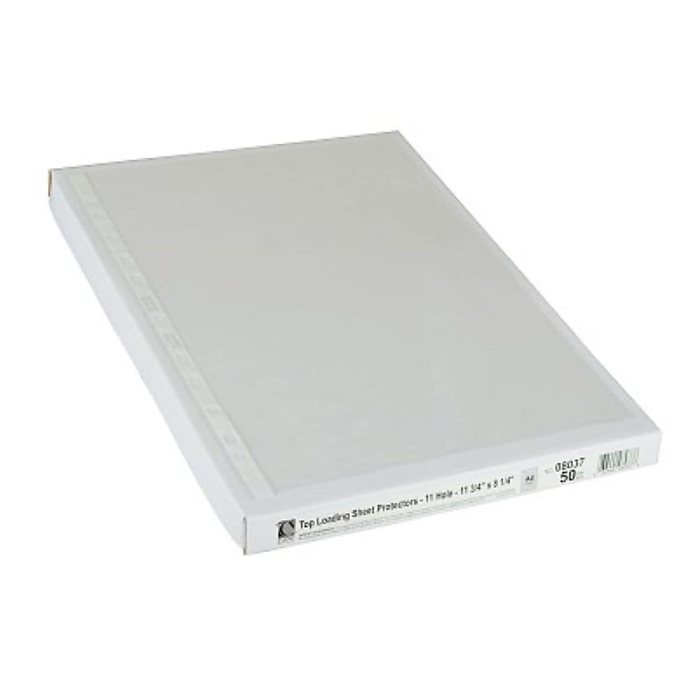 C-Line Size A4 Lightweight Sheet Protector, 8-1/4" x 11-3/4", Clear, 50/Box (08037)