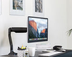 Mount-It! Height Adjustable Single Monitor Desk Mount Arm for 13"-32" Monitors (MI-1771B)