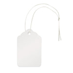 Nahanco 1 1/2" Blank Merchandise Tag, White, 1000/Pack (4S)