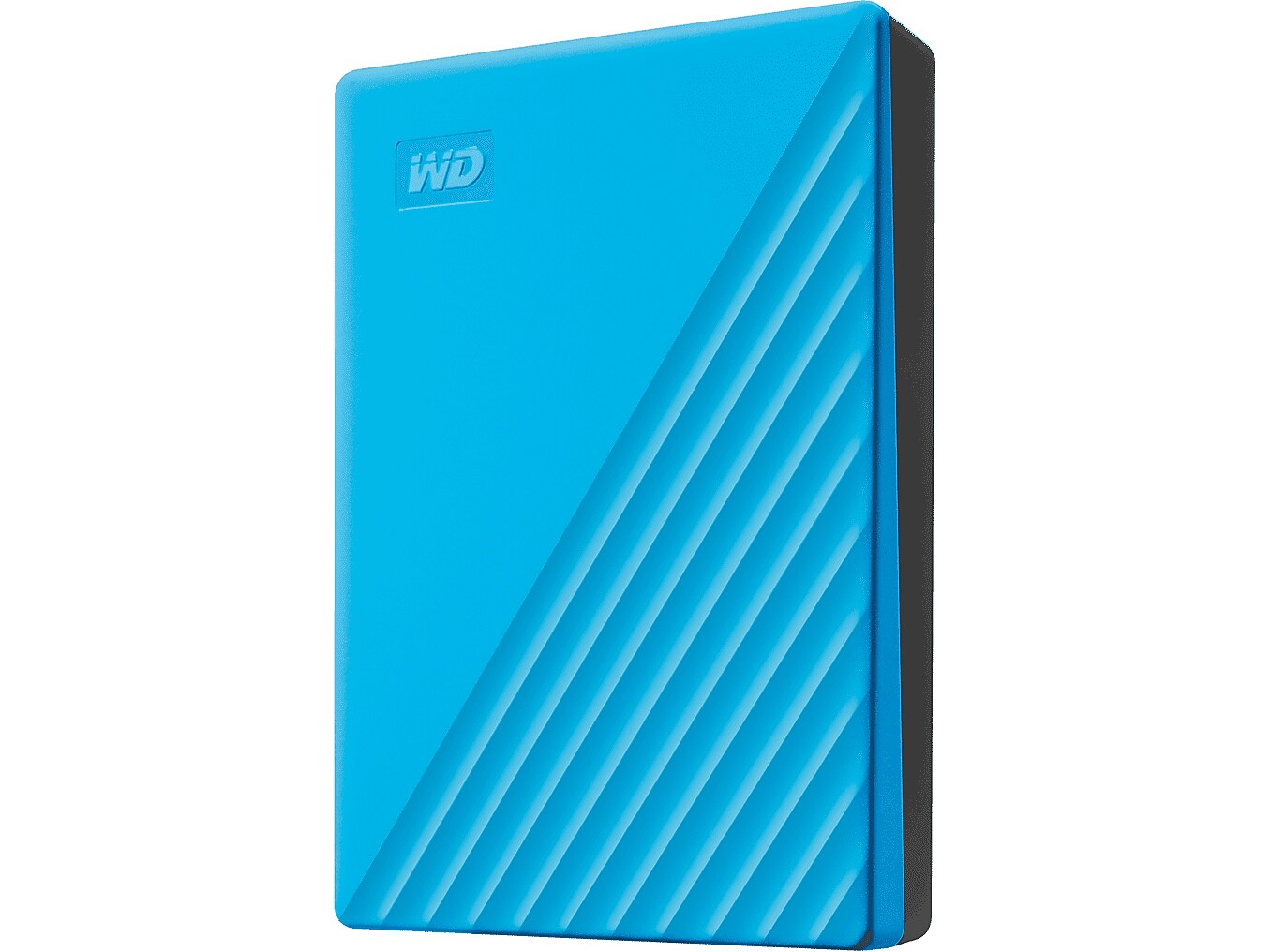 WD My Passport 4TB USB 3.2 Gen 1 External Hard Drive, Sky (WDBPKJ0040BBL-WESN)