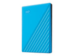 WD My Passport 2TB USB 3.2 Gen 1 External Hard Drive, Sky (WDBYVG0020BBL-WESN)