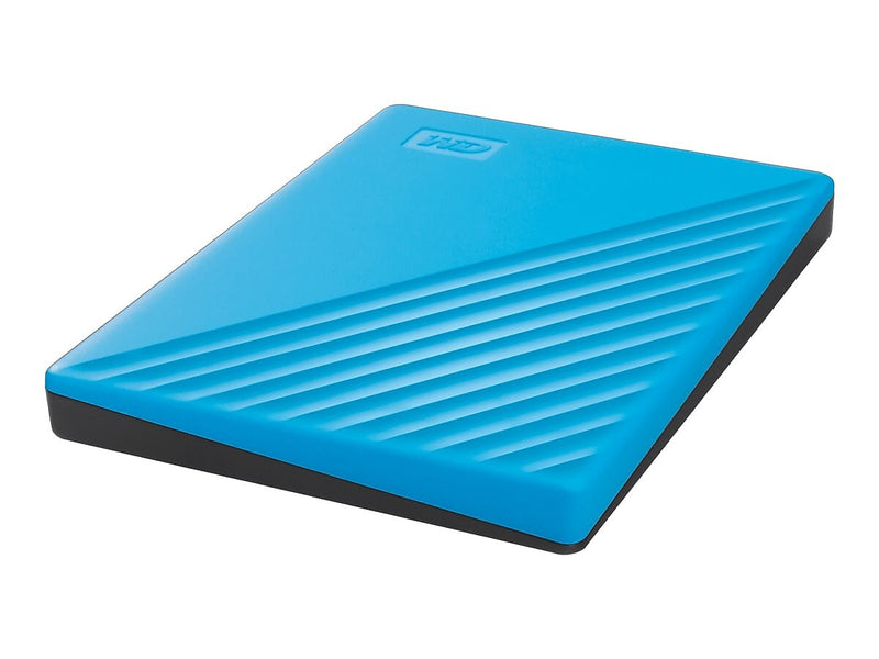 WD My Passport 2TB USB 3.2 Gen 1 External Hard Drive, Sky (WDBYVG0020BBL-WESN)