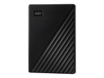 WD My Passport 1TB USB 3.2 Gen 1 External Hard Drive, Black (WDBYVG0010BBK-WESN)