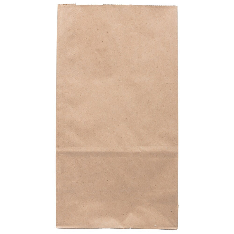 JAM Paper Kraft Lunch Bags, 11" x 6" x 3.5", Brown, 25/Pack (692KRBR)