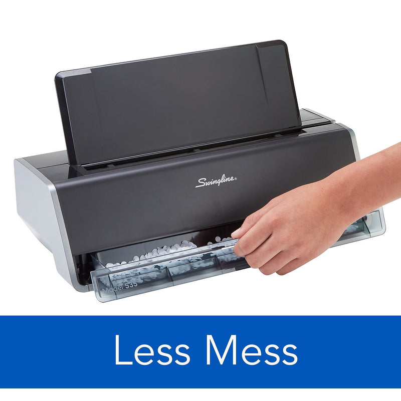 Swingline Commercial Electric Desktop 3-Hole Punch, 28 Sheet Capacity, Black & Gray (A7074535B)