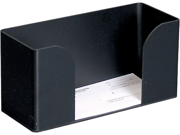 CONTROLTEK Form Holder, 1 Compartment, Black (500078)