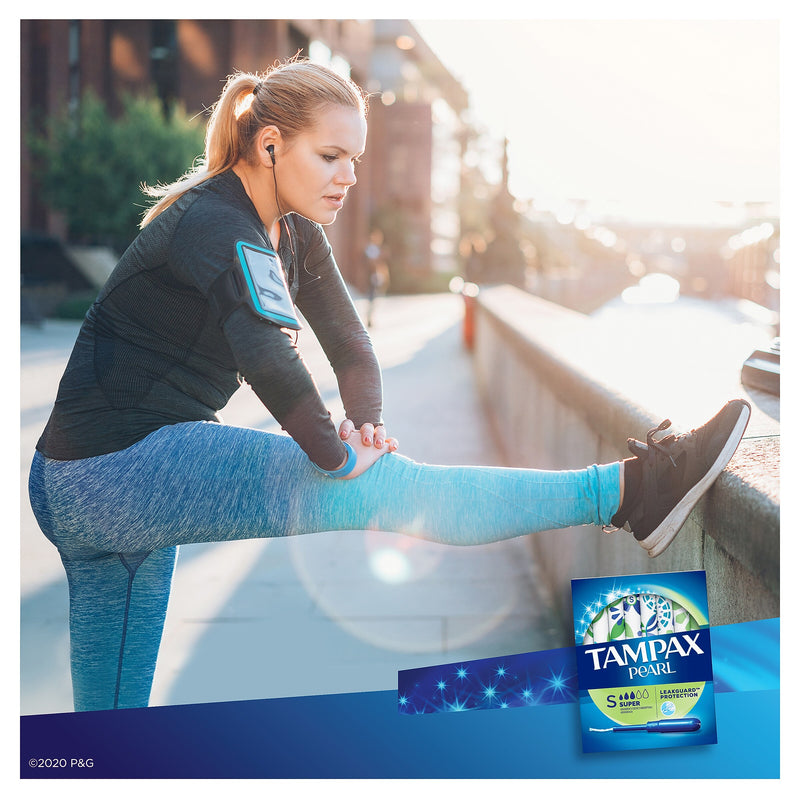 Tampax Pearl Super Absorbency Tampons, 18/Box (00073010002289)