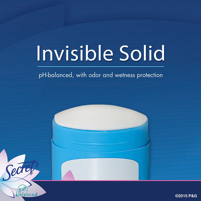 Secret Powder Fresh Wide Solid Antiperspirant and Deodorant, 1.7 oz., Pack/12 (12442XX)