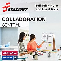 AbilityOne Skilcraft Recycled Notes, 4" x 6", Assorted Neon, Lined, 100 Sheet/Pad, 6 Pads/Pack (NSN4181212)