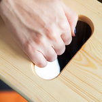 DMI® 8" x 30" Wood Transfer Boards with Two Cut-Outs, Maple (518-1756-0400)