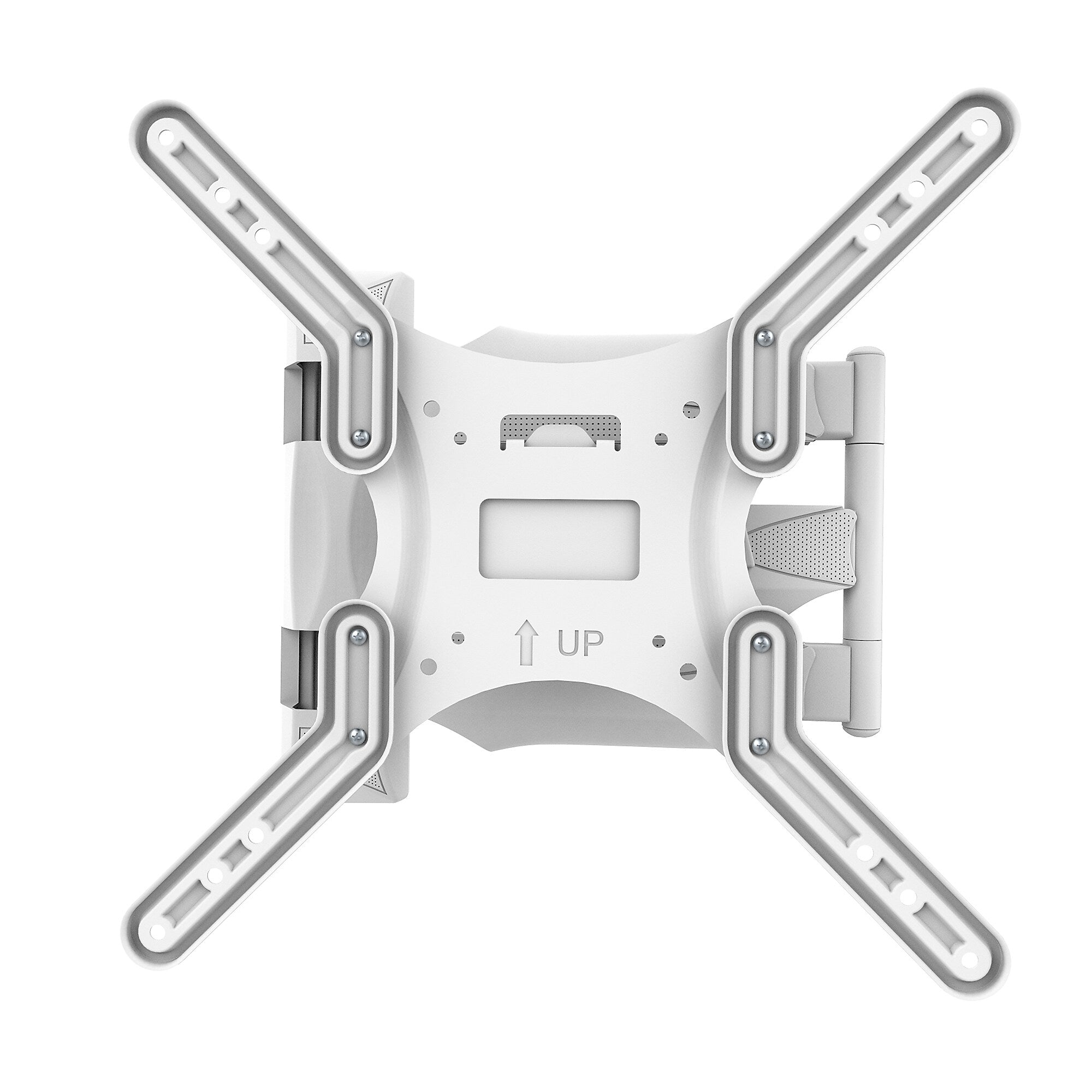 Kanto M300W Wall Mount for Flat Panel Display, 55" Screen Support, 80 lb Load Capacity, White