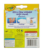 Crayola® Specialty Crayons, Large Size, Washable, 8/Box