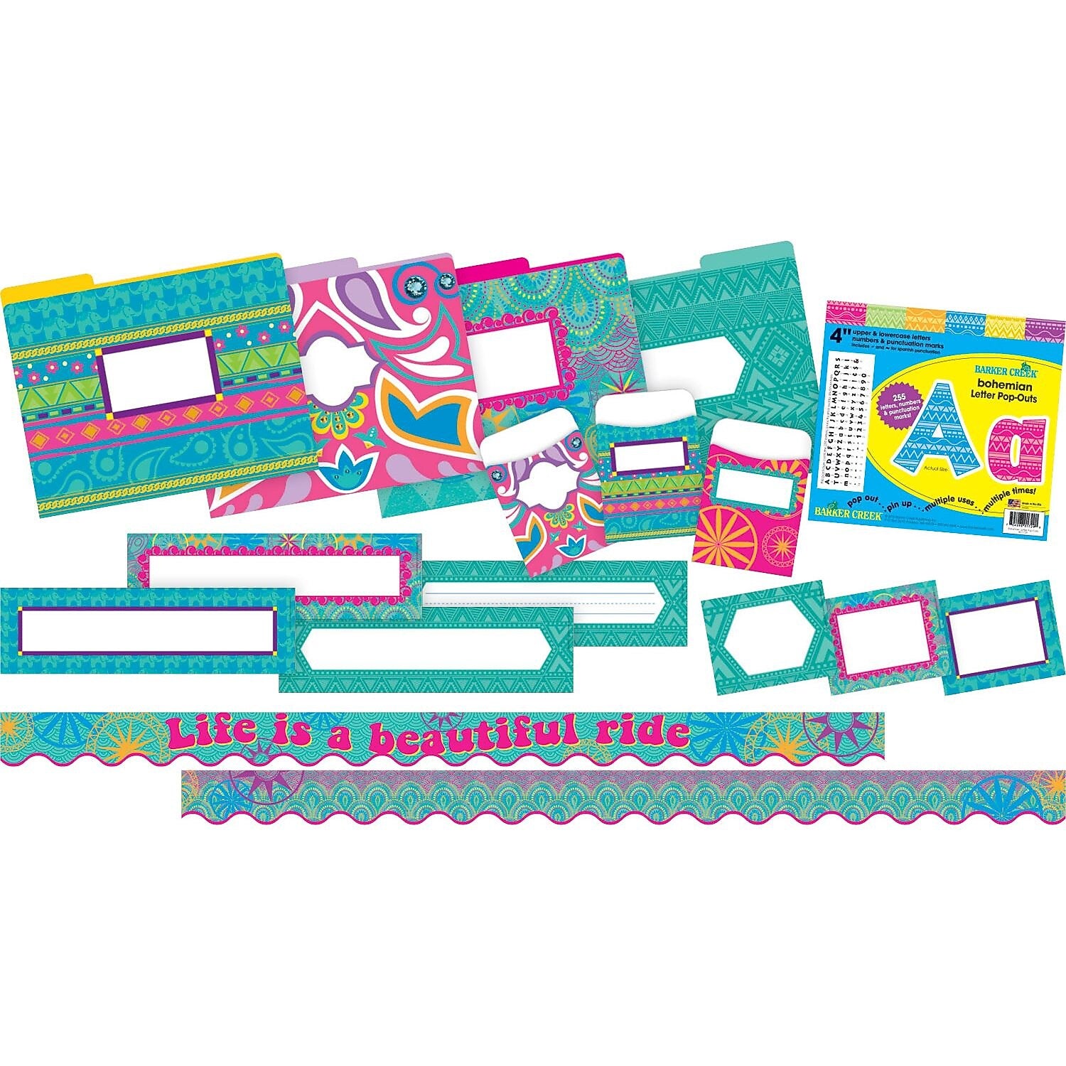 Curated Collection Bohemian 390/set, 12" x 12" (BCP3519)
