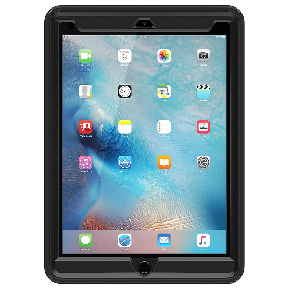 OtterBox Defender Series Protective Case for iPad, 7th Generation, Black (77-62035)